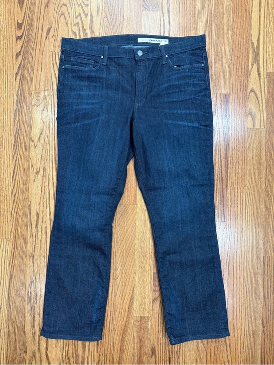 Dkny Denim - DKNY Dark Wash Straight Leg Jeans sz 14